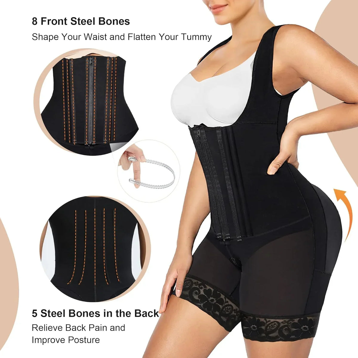 Tummy Control Full Bodysuit